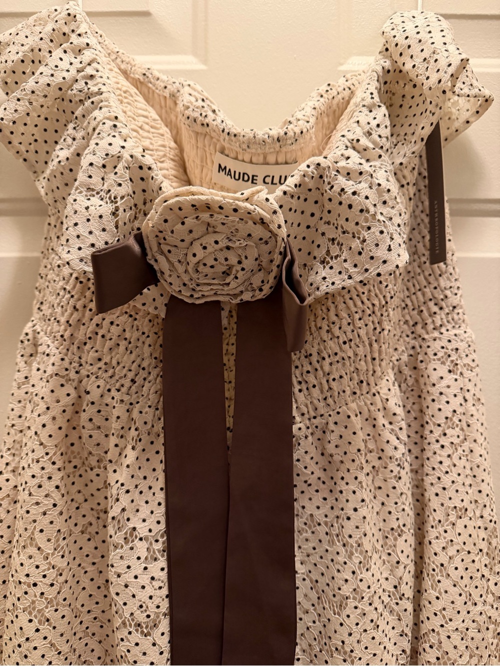 Maude Club Pippa Strapless Smocked Maxi - Picture 3 of 7
